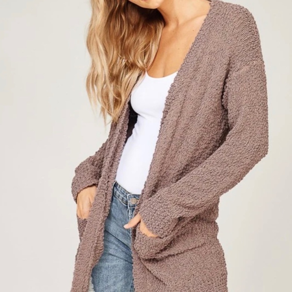 NWOT STAPLE BOHO LONG OPEN CARDIGAN SWEATER